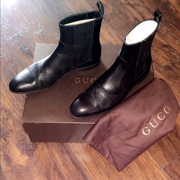 Gucci Other - Authentic Gucci Black CIRANO LUX boots size 7